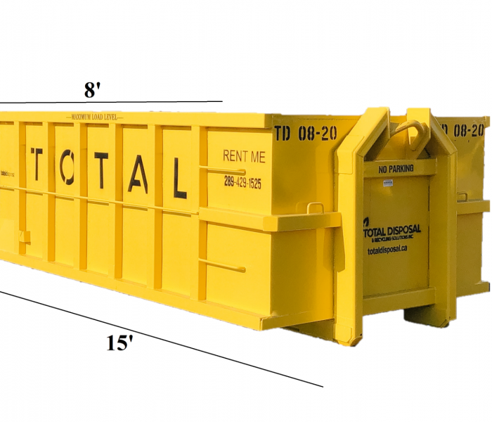 20 Cubic Yard Bin
