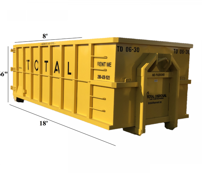 30 Cubic Yard Bin