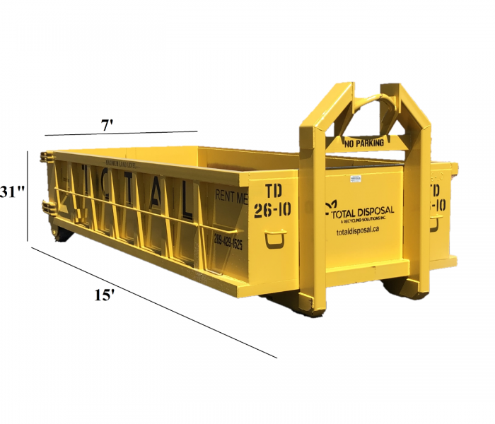 10 Cubic Yard Bin